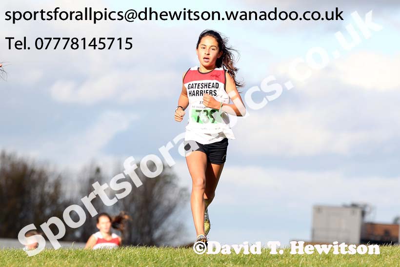 Under-15 girls Sherman Cup, Temple Park, South Shields. Photo: David T. Hewitson/Sports for All Pics